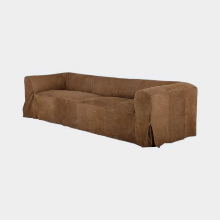 ספה נברסקה חום  ספה נברסקה חום