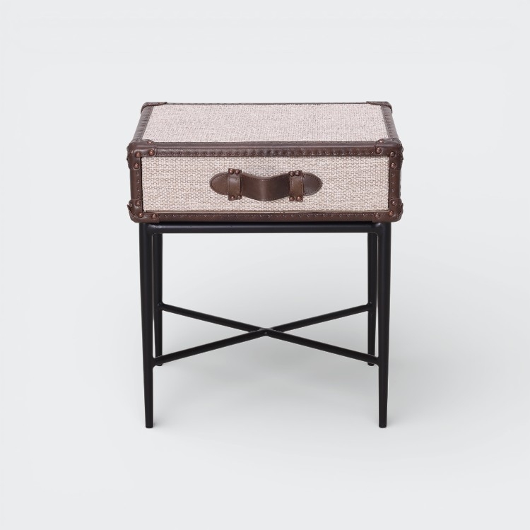 שידה צד מיטה קסטינה מוקה