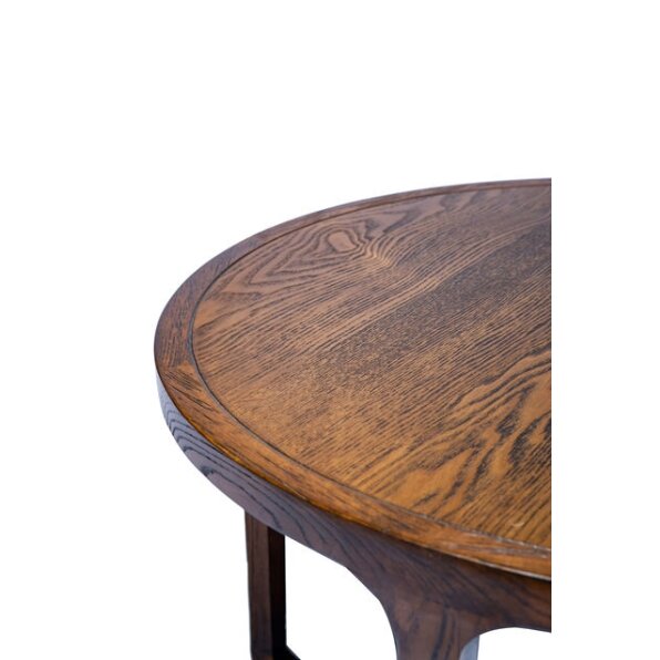 שולחן קפה הוואנה עגול פלטה עץ (מגוון צבעים)