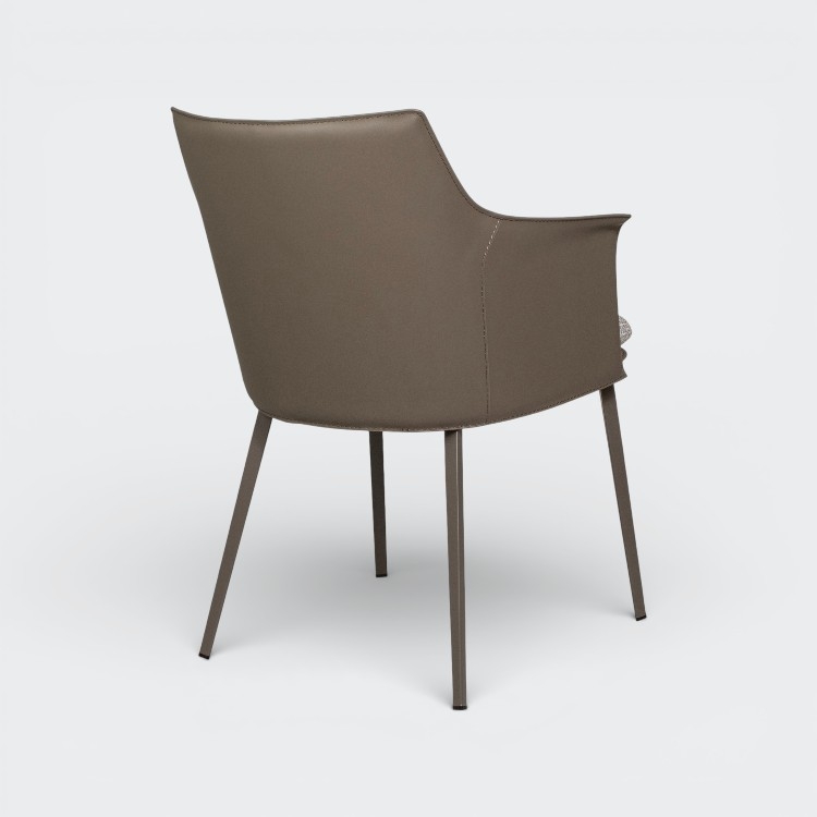 כסא אוכל מניפיק אפור