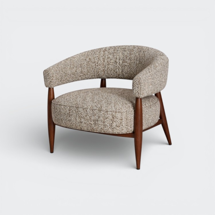 כורסא_טימותי_אגוז_בד_חום_ארוג_MILAN_130