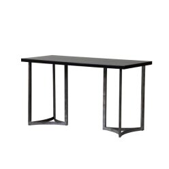 שולחן בר מתכת שחור